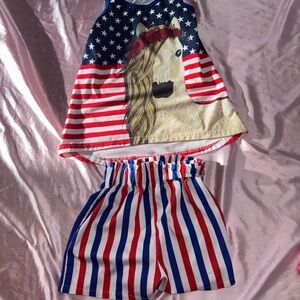 Sunshine Swing Starry Blue Top